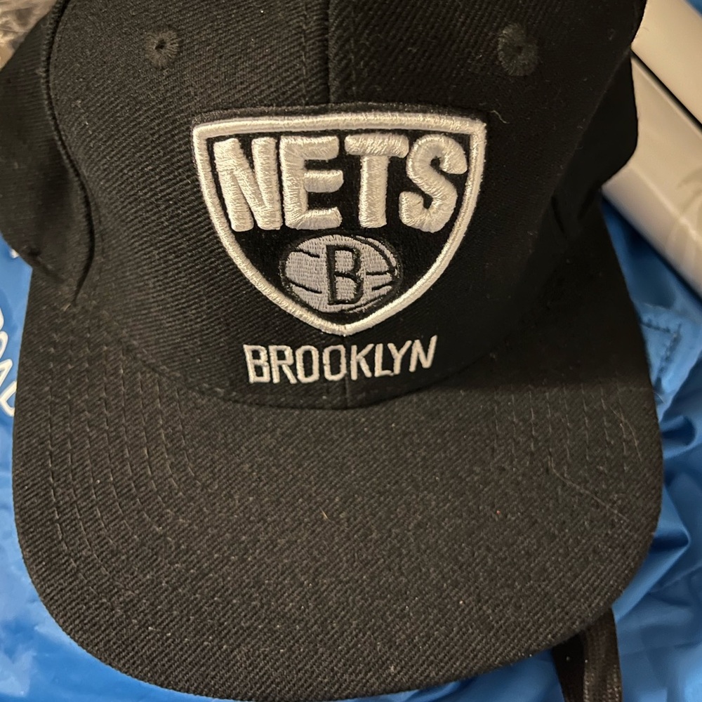 Brooklyn Nets Adidas OFFICIAL New Baseball cap hat NBA basketball sports
